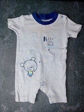 Newborn Baby Boy Short Sleeve Bodysuit 3-6months (8kg /68cm)