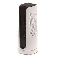 Oscillating Tower Fan Air Cooling Free Standing Compact Mini 2 Speed Electric