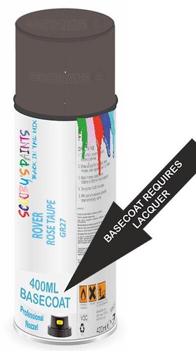 Basecoat aerosol for rover - for,