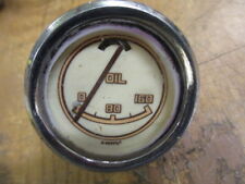 Cream Face Mechanical Oil Pressure Gauge X49320/1