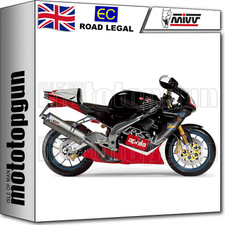 MIVV EXHAUST OVAL TITANIUM