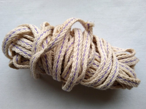 7mm flat cotton wick - 7mm,