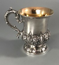 George III Silver Christening Mug Barnards London 1831 116g GHZX