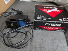 ORIGINAL CASIO AC ADAPTOR MODEL: AD-C620E 6.0V 1.5A Keyboard / Digital Camera Et
