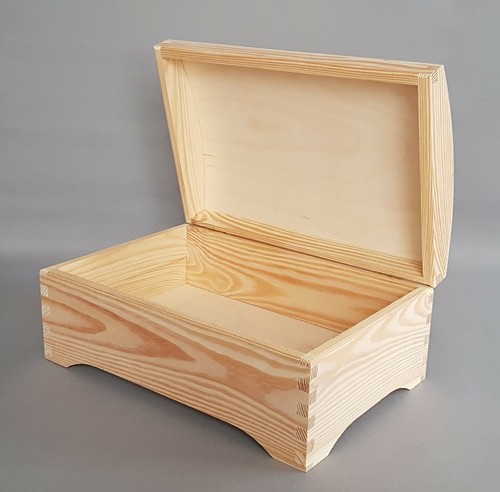 Wooden chest storage box - chest,