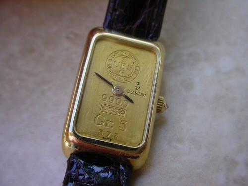Elegant 18k gold corum - 18k, corum,