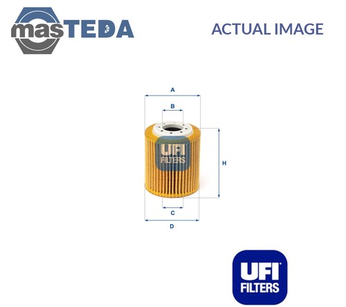 2521600 engine oil filter ufi - 2521600,