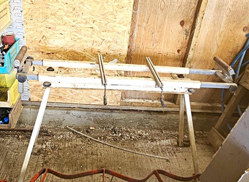 Chop saw work bench stand - saw,