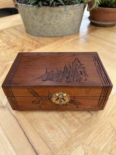 Vintage oriental camphor wood - vintage,
