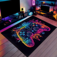 Gaming Rug for Boys Bedroom