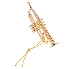 Hot Miniature Trumpet Ornament