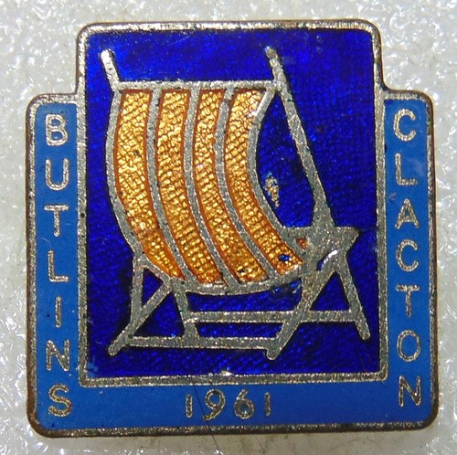 Butlin holiday camp badge - butlin's,