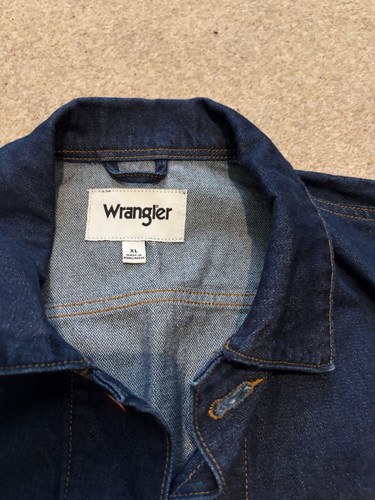 Retro wrangler dark wash denim - retro,