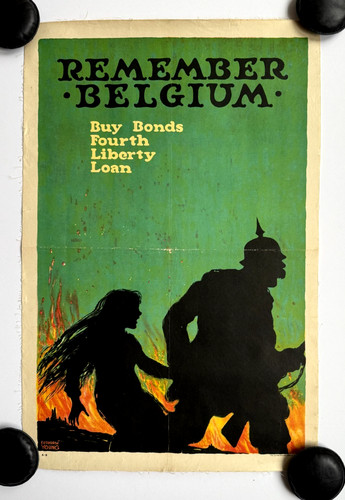 1918 wwi poster remember - 1918,