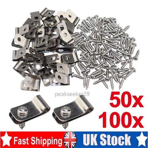 100x wire mesh clip - wire,