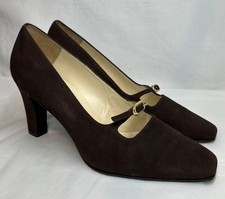 Vintage Bally Brown Suede