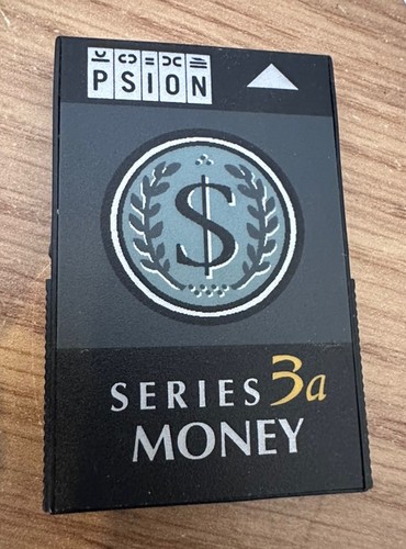 Psion money software ssd - money, on