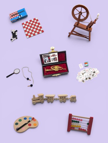 Vintage dolls house toys - toys, &