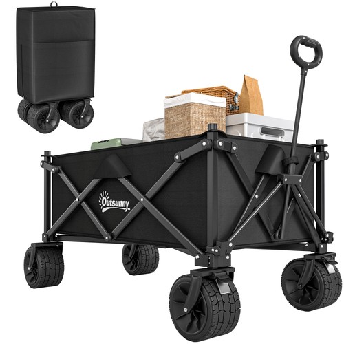Folding 110l garden trolley - 110l,