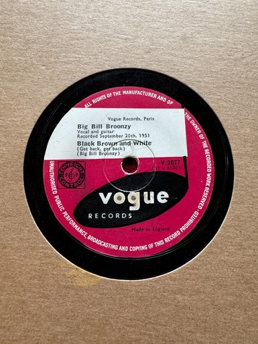 78rpm blues big - 78rpm,, bill