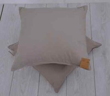 Habitat ARMURE - TAUPE Dual Toned Cushion Including Inner Pad [50 x 50cm]