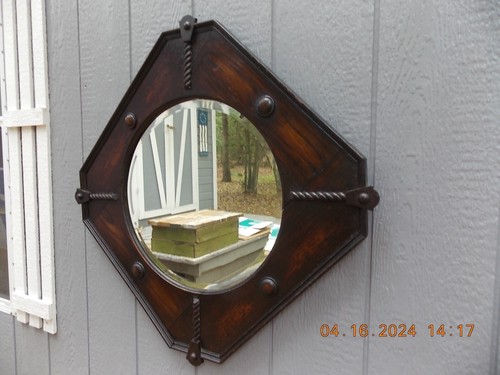 Rare old english oak sided - old,