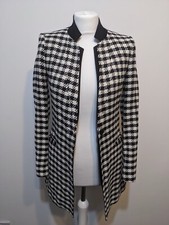 Zara Checked Houndstooth Tweed