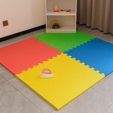 4pcs Floor Mats Soft EVA Foam