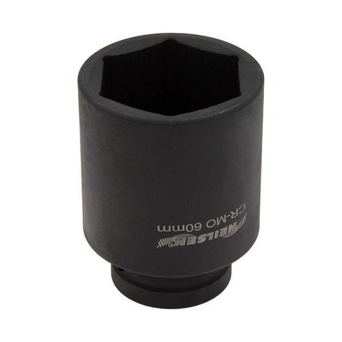 Impact socket 60mm 1in - 60mm, drive