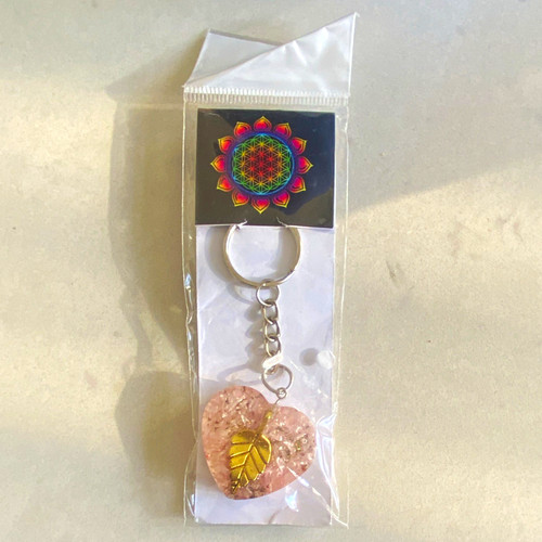 Handmade pink resin orgonite - handmade,