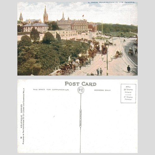 Vintage postcard bournemouth - -,