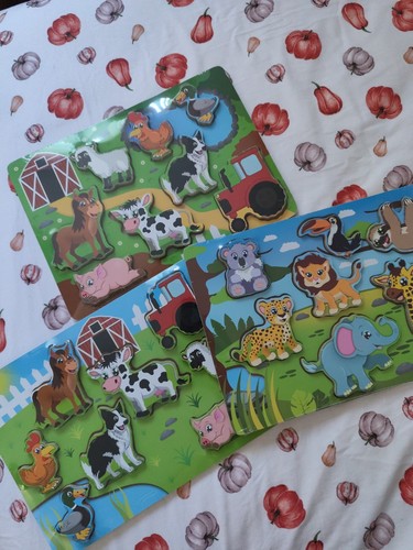 Wooden animals jigsaw boards - jigsaw,