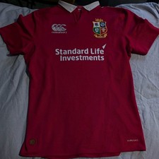 British and Irish Lions 2017 Canterbury Shirt New Zealand Size XL Extra Large 