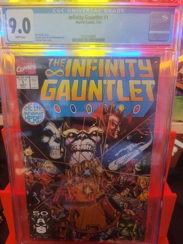 Infinity gauntlet comic 1 - gauntlet,