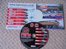 MG Car Parts Catalogue on CD Rom : MGOC Spares 2009 : Enthusiast / Collectors ?