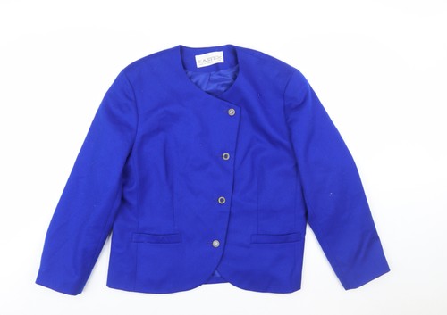 Eastex women blue wool blend - women's,