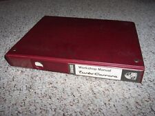 1979 Porsche 911 930 Turbo 3.3L Factory Workshop Service Repair Manual RARE!