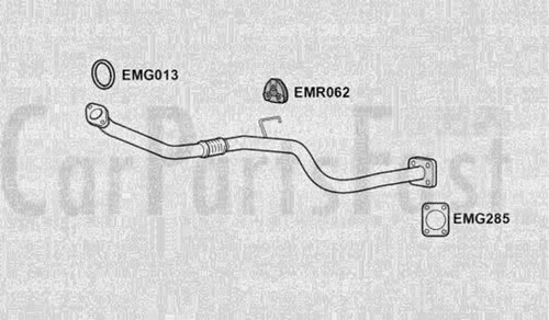 Exhaust front pipe - exhaust,