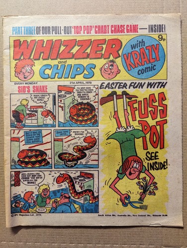 Whizzer and chips comic 21st - and,