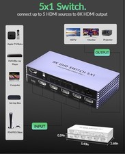 Hdmi switch 1 out 4k - switch,
