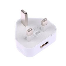 Home 3 Pin 5V 1A Wall Charger