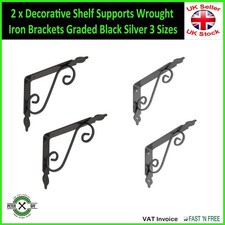 2 x Decorative Shelf Supports