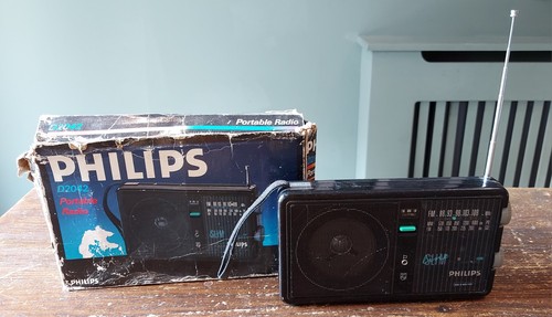 Philips d2042 vintage portable - philips,