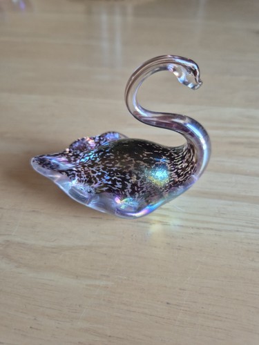 Vintage heron brown iridescent - vintage,