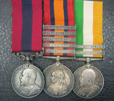 SCARCE BOER WAR GORDON HIGHLANDERS DCM MEDAL GROUP FOR MAGERSFONTEIN ALSO MID