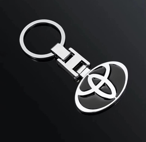 Metal keychain toyota logo - metal,