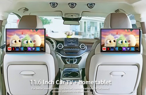 Car headrest monitor - car,