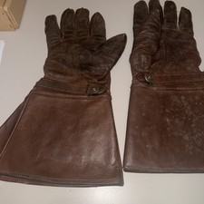 Vintage Brown Leather Gauntlet