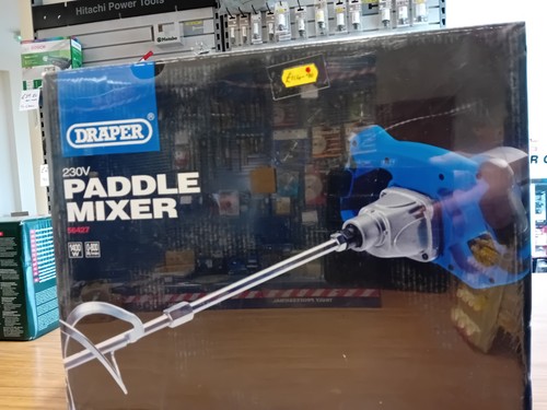 Draper 230v paddle mixer - 230v,