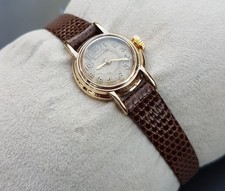 Jaeger LeCoultre ladies 9ct gold watch, 1950, Dennison case!